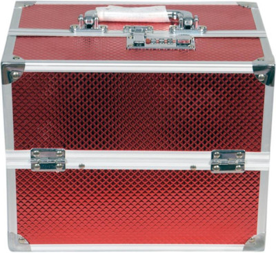 

STOCKHAWKERS Cosmetic & Makeup box Makeup vanity boxes Vanity Box(Red)