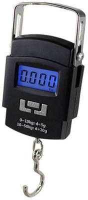 

Urweigh Portable Hanging Luggage Weight Machine Digital for Weighing Household Items Weighing Scale(Black)