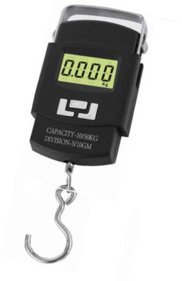 

Urweigh Portable Hanging Luggage Weight Machine Digital Weighing Scale(Black)