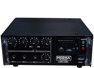 

MEDHA D.J. PLUS MD-60BT 60 W AV Power Amplifier(Black)