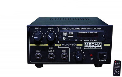 

MEDHA D.J. PLUS MDA-450BT 220 W AV Power Amplifier(Black)
