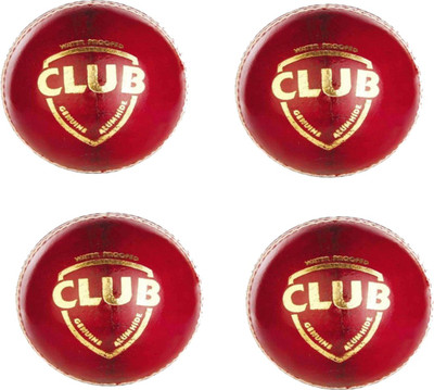 CLUB CLUBB Cricket Leather Ball(Standard, Pack of 1, Red)