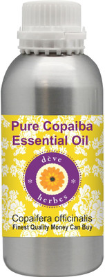 

Deve Herbes Pure Copaiba Essential Oil (Copaifera officinalis) 100% Natural Therapeutic Grade Steam Distilled(300 ml)