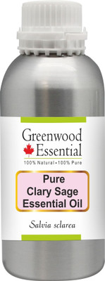 

Greenwood Essential Pure Clary Sage Essential Oil (Salvia sclarea) 100% Natural Therapeutic Grade Steam Distilled(630 ml)