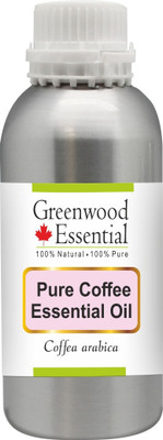 

Greenwood Essential Pure Coffee Essential Oil (Coffea arabica) 100% Natural Therapeutic Grade Steam Distilled(300 ml)
