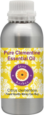 

Deve Herbes Pure Clementine Essential Oil (Citrus clementina) 100% Natural Therapeutic Grade Steam Distilled(300 ml)