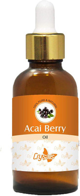 

Crysalis Acai Berry Oil with Dropper 100% Natural Pure Undiluted Uncut Essential Oil 50ml(50 ml)