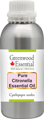 

Greenwood Essential Pure Citronella Essential Oil (Cymbopogon nardus) 100% Natural Therapeutic Grade Steam Distilled(630 ml)