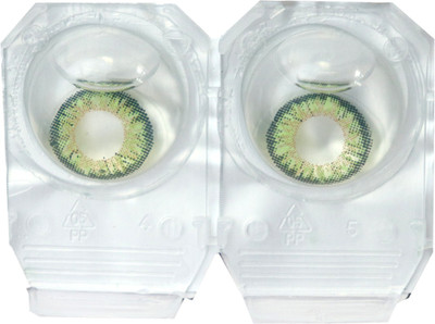 

VOQA HOLI-60 GREEN Monthly Contact Lens(0, GREEN, Pack of 1)