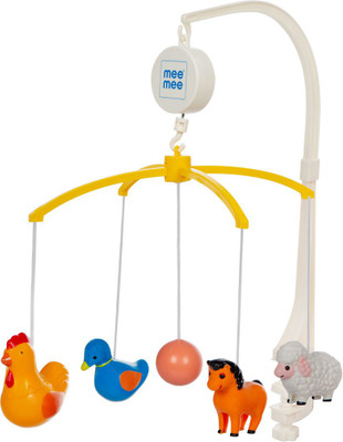 16% OFF on MeeMee Musical Animal Cot Mobile(Multicolor) 16% OFF on MeeMee Musical Animal Cot Mobile(Multicolor)