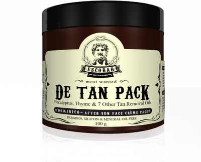 

ESCOBAR Dominico Anti-Pollution De-Tan Face Pack - Paraben Free(100 ml)