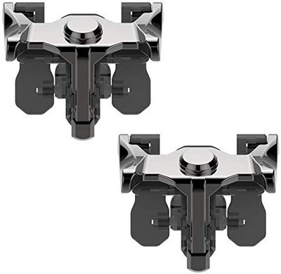 

BUY SURETY Premium Quality Double Side Button Mobile for PUBG Controller L1R1 Shooter Fire Trigger for Joy Stick Gaming Accessory Kit(Black, For Android, iOS)