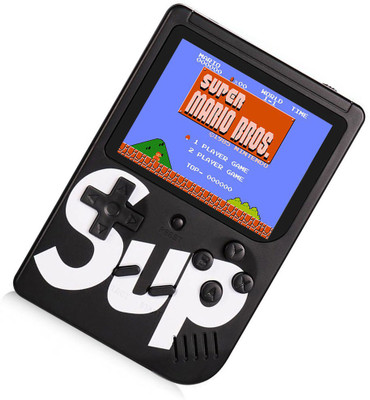 

allmusic SUP 400 in 1 Retro Video Game Box Console Handheld Video Game Gamebox with TV output Gaming Console 8 GB with Mario, Super Mario, DR Mario, Contra, Turtles, and other 400 Games(Multicolor)