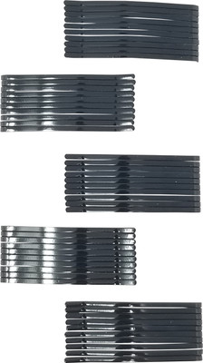 

Evogirl Thick Grip, Daily Wear, Salon Use, Hair Style Tools Slider Pins Barrattes, 5.7cm Bobby Pins for Women Girls,Small Hair Pin(Black)