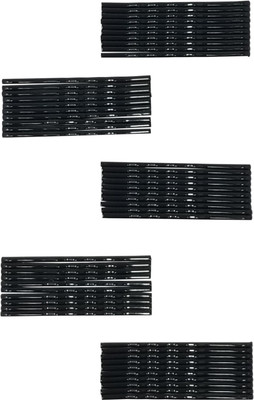 

Evogirl Wavy Zigzag Grip, Daily Wear, Salon Use, Hair Style Tools Slider Pins, Barrattes 5.7cm Bobby Pins for Women Girls,Small Hair Pin(Black)
