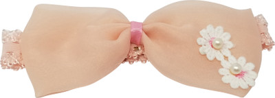 

Evogirl Cute and Fancy Bow with Pearl Flower Birthday Party Fashion Hair Bands Head Bands for Girls ,Medium Head Band(Red)