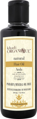 

Khadi organique Amla Hair Oil-Without Mineral Oil Hair Oil(210 ml)
