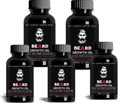 

Vihado Rose Mary Beard Growth Hair oil Hair Oil 15 ML Pack of 5 (75 ml) Hair Oil(15 ml)