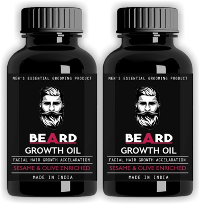 

Vihado beard - Beard And Hair Growth Oil 15 ML (Set of 2) Hair Oil (30 ml) Hair Oil(15 ml)