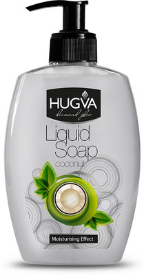 

Hugva DIAMOND GLOW LIQUID SOAP COCONUT 400 ML(400 ml, Bottle)