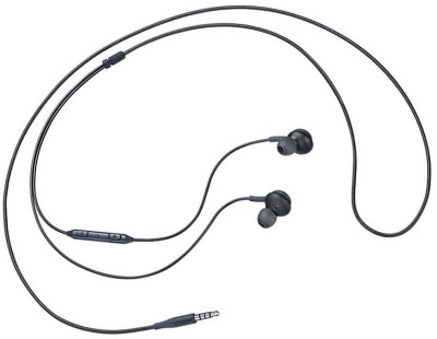 Alafi Ultra Bass akg earphone Headset e4 with Mic (Black, In the Ear) Wired Headset(Black, In the Ear)