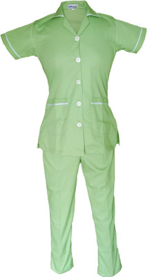

LOYAL NEEDS Nursing uniform Mint green & White - S Shirt, Pant Hospital Scrub(Mint Green & White S)