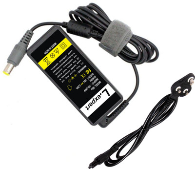 L.expert N100, N200 3.25a Big Round Pin 65 W Adapter(Power Cord Included)