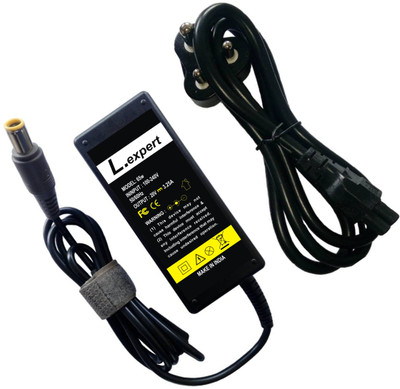L.expert T60, Z60, X60 3.25a Big Round Pin 65 W Adapter(Power Cord Included)