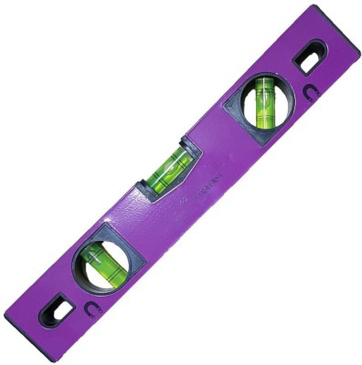 Inditrust High Precision 12 inch Spirit Level Magnetic High Bearing Ruler Lever Bubbles Rustproof Horizontal Ruler Spirit Level Vial Magnetic Carpenter's Level(30 cm)