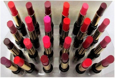

Make Line Waterproof Lipstick Set Of24(Multicolor)