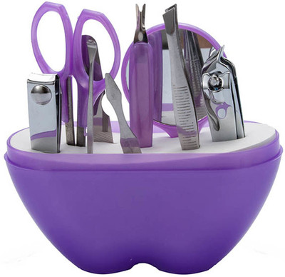 

DALUCI Professional Manicure And Pedicure 8 In 1 Stainless Steel Travel & Grooming Kit(0.087 g, Set of 1)