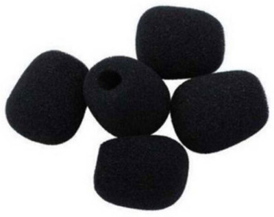 

Easypro Pack of 5 Collar Mic Cover Handheld Microphone Foam Mic Sponge(Black)