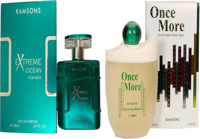 RAMSONS EXTREME OCEAN PERFUME 100 ML+ ONCE MORE PERFUME 100 ML Eau de Parfum - 100 ml(For Men & Women)