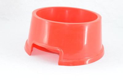 

z pet PFB002 Rounded Plastic Pet Bowl(1 L Red)