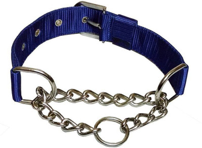 

Furious3D Dog Collar & Chain (, BLUE NYLON WITH CHAIN FOR  SIZE PET) Dog Collar & Chain(, BLUE