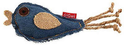 

GiGwi Jean Bird 'Catch Scratch Jute Plush Toy For Cat