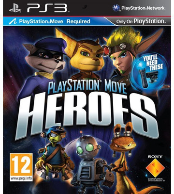 

PS3 Playstation Move Heroes (Standard)(PS3 Games, for PS3)