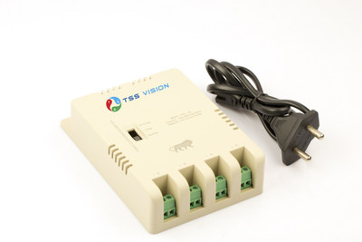 

tss vision 4 Channel Power Supply for CCTV Cameras(White) 5 Watts PSU(Grey)