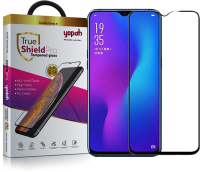 Yopah Edge To Edge Tempered Glass for OPPO A7(Pack of 1)