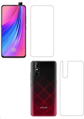 PR SMART Front and Back Tempered Glass for Vivo V15 Pro, {Flexible}, vivo v15pro(Pack of 2)
