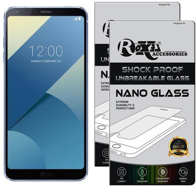 Roxel Nano Glass for LG G6 (Blue, 64 GB) (4 GB RAM)(Pack of 2)