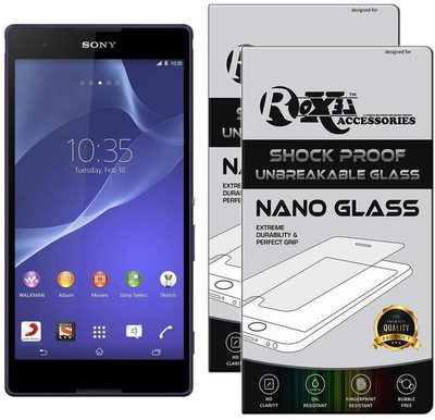 Roxel Nano Glass for Sony Xperia T2 Ultra Dual (Purple, 8 GB) (1 GB RAM)(Pack of 2)