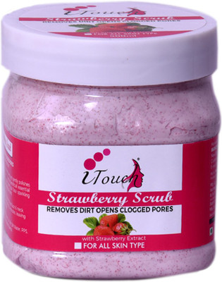 I TOUCH HERBAL STRAWBERRY SCRUB 500 ML Scrub(500 ml)