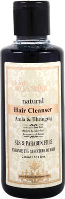 

Khadi Organique Amla & Bhringraj Hair Cleanser-SLS & Paraben Free(210 ml)