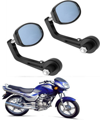 BRPEARl Manual Rear View Mirror, Dual Mirror, Driver Side For TVS Jupiter(Right, Left)