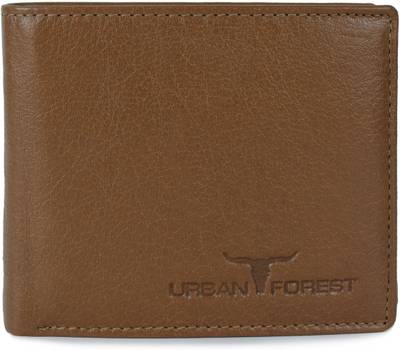URBAN FOREST Men Casual, Formal Khaki Genuine Leather Wallet