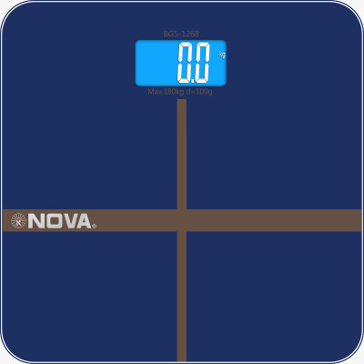 

Nova Ultra Precision Personal Digital BGS 1268 Weighing Scale(Blue)