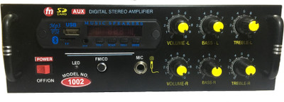 GADGET DEALS 1002 Bluetooth AUX USB 100 W AV Control Amplifier(Multicolor)