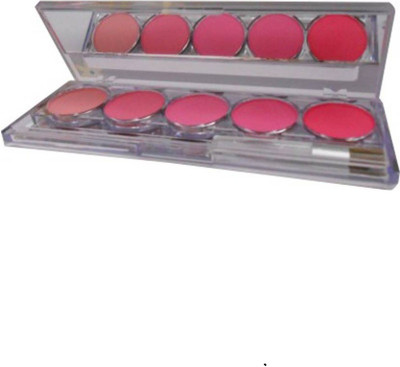 

CHABARWAL 5 Color Long Lasting Blusher Palette(multicolour)
