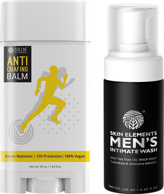 

Skin Elements Intimate wash for men (120ml) & Anti chafing stick (50gm) (Combo of 2)(170 ml, Pack of 2)